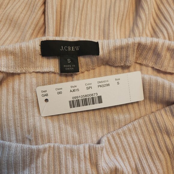 J Crew Small Ribbed Top - Picture 3 of 3